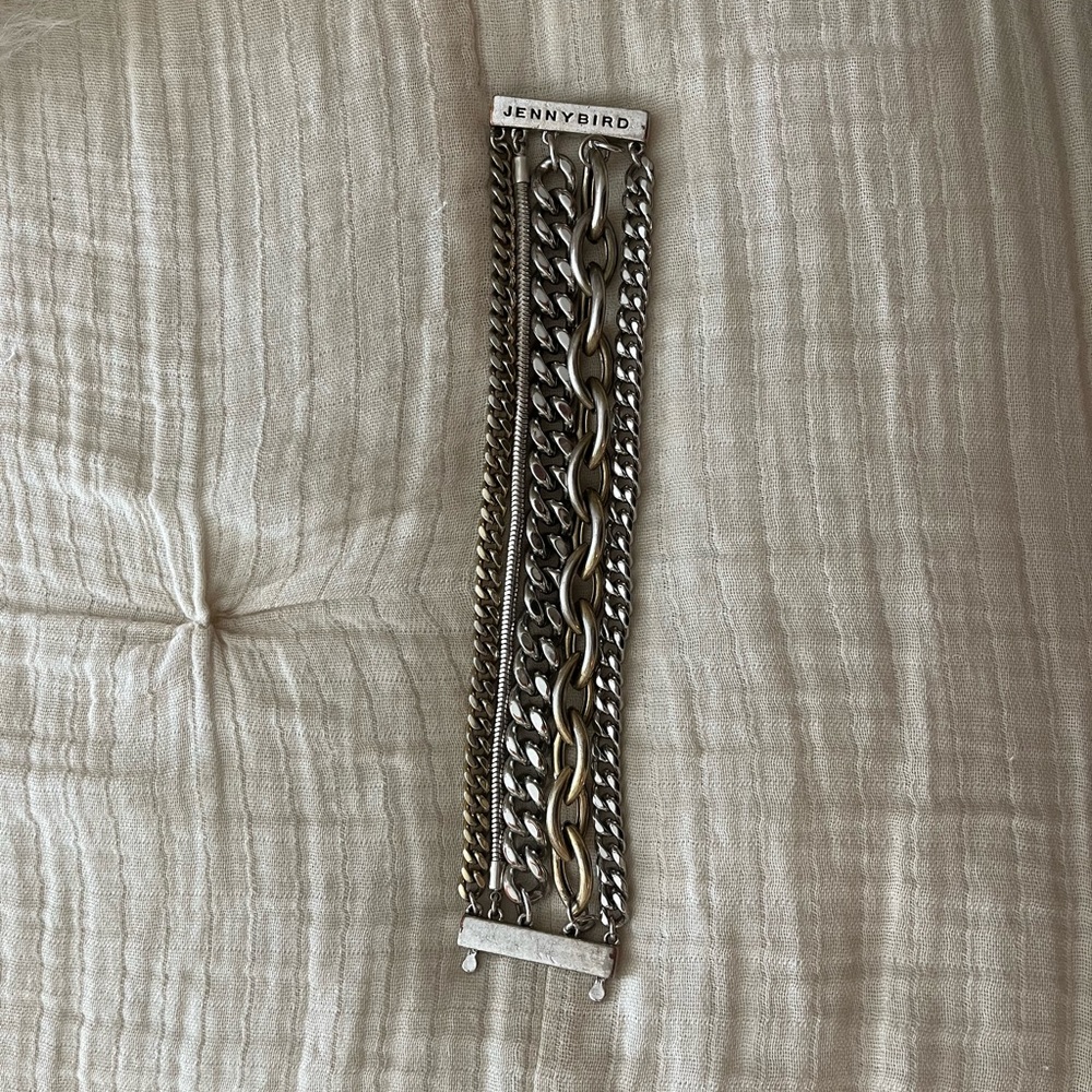 Some tarnishing but really nice bracelet